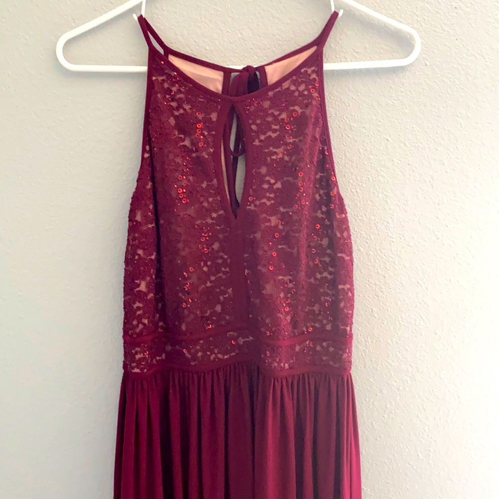 Morgan & Co. Burgundy Dress